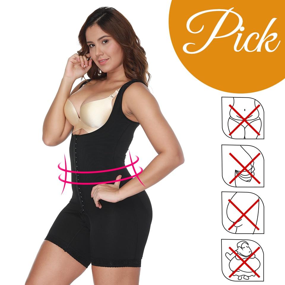 Women Shapewear Tummy Control Bodysuit Fajas Colombianas Full Body