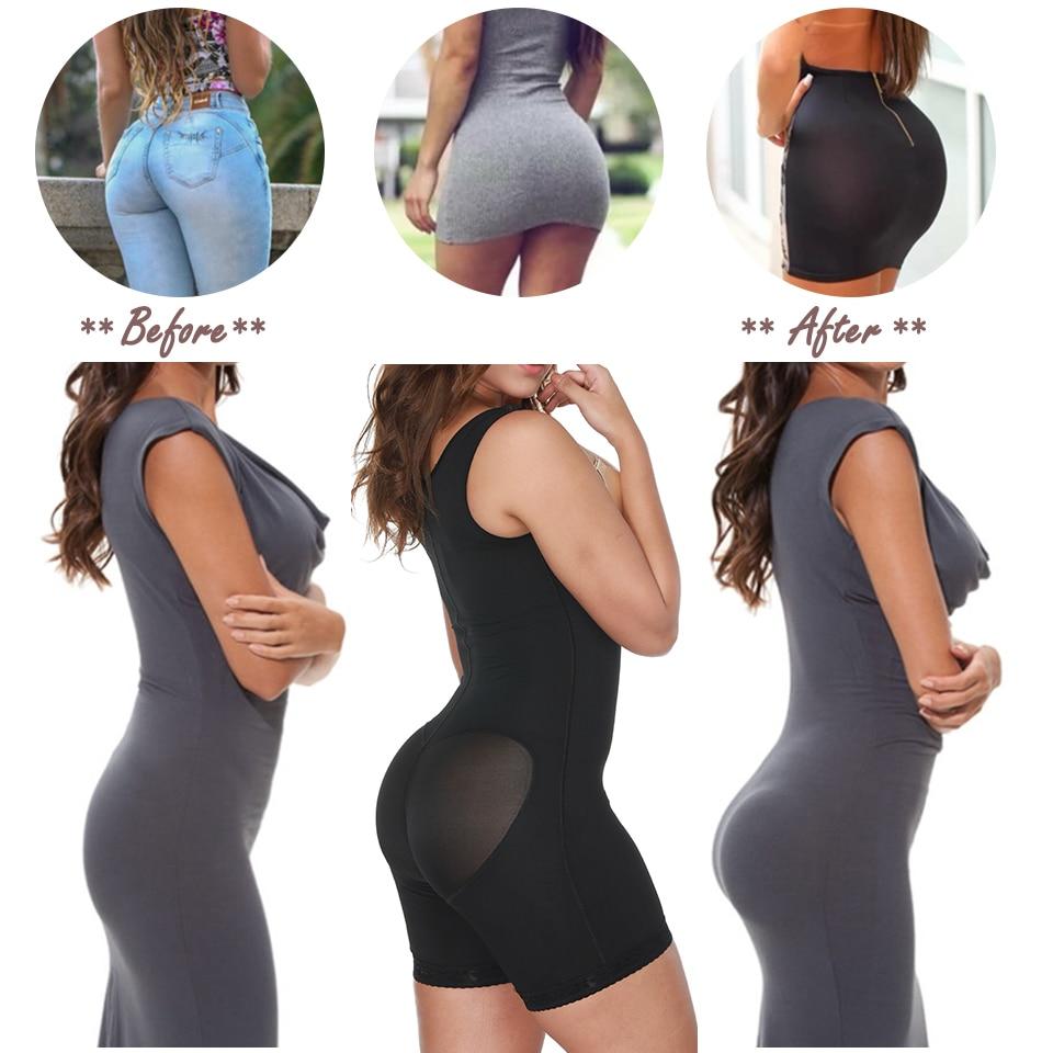 Women Shapewear Tummy Control Bodysuit Fajas Colombianas Full Body